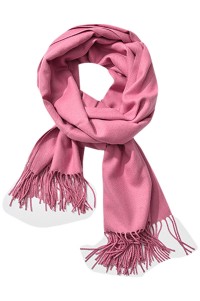 SKSL004 design pure color imitation cashmere scarf tassel scarf manufacturer detail view-6